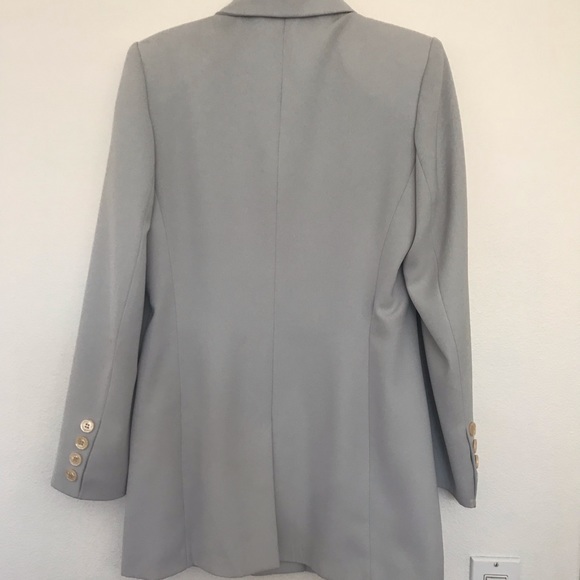 Light Gray Blazer “Made in France” size 6 - Picture 2 of 6